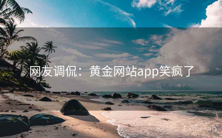 网友调侃：黄金网站app笑疯了